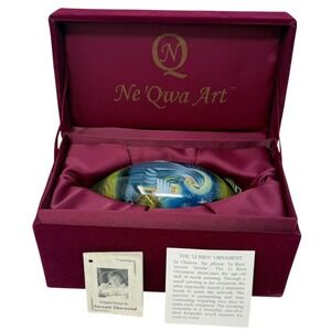 Ne'Qwa Art Li Bien Stewart Sherwood Nativity Ornament AS IS Damaged Restoration